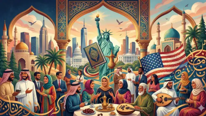 الدليل الشامل للجاليات العربية في أمريكا 2026: مراكز الجاليات، مواقع التواصل، والفعاليات