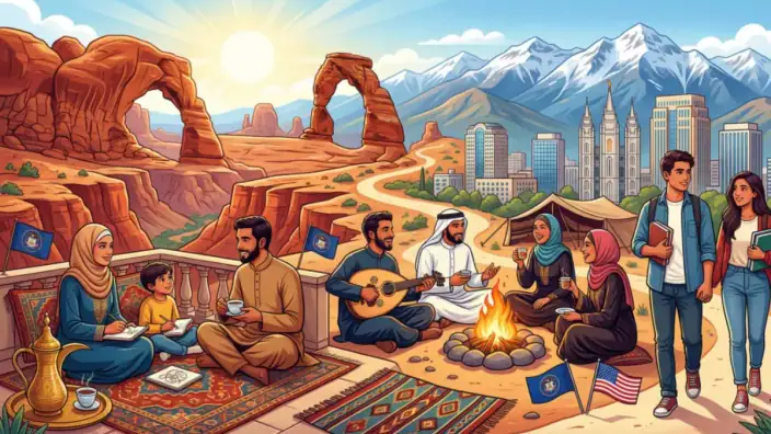 العرب في ولاية يوتا 2026: دليل شامل للجالية العربية والحياة والمساجد وفرص العمل