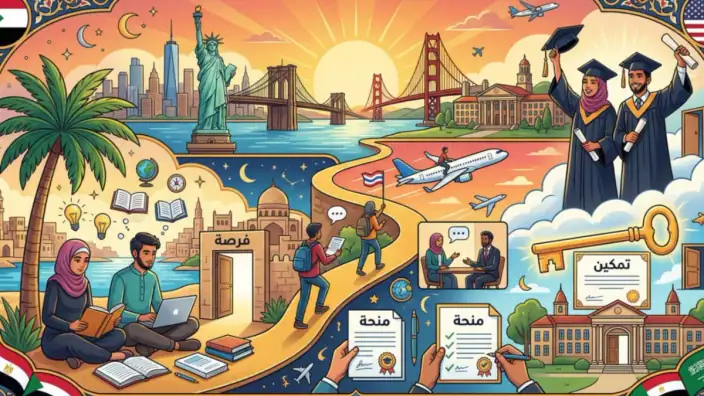 كيف أحصل على منحة دراسية في أمريكا 2026؟ دليل شامل من الألف إلى الياء للطلاب العرب