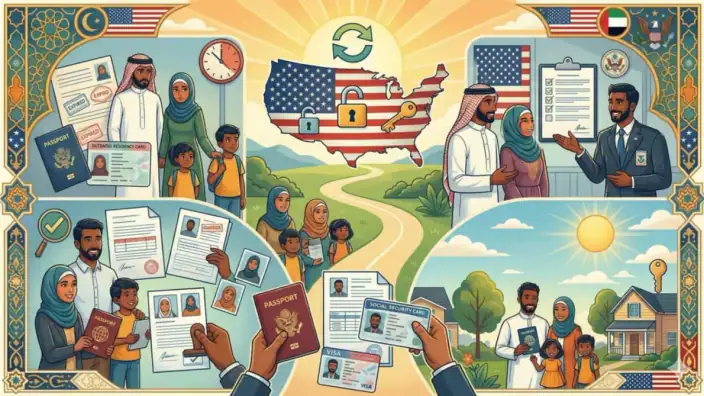 كيف أجدد الإقامة أو الفيزا في أمريكا 2026؟ دليل شامل لتجديد البطاقة الخضراء وتأشيرات العمل والدراسة والزيارة