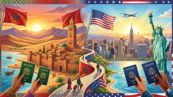 الهجرة إلى أمريكا من المغرب 2026: دليل شامل لجميع الطرق والشروط والإجراءات