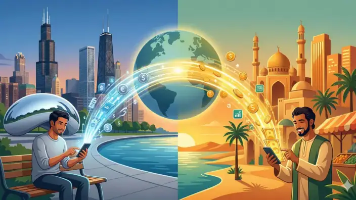 تحويل الأموال من ولاية إلينوي 2026: الدليل الشامل للمهاجرين الجدد وأفضل التطبيقات